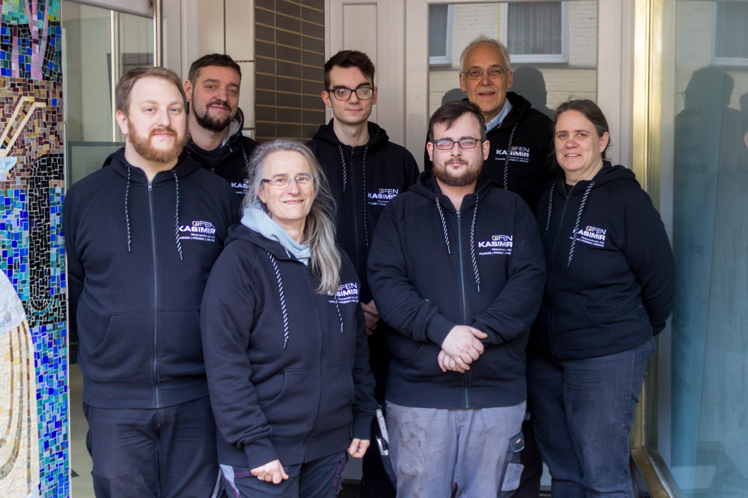 Teamfoto der Kasimir-Belegschaft