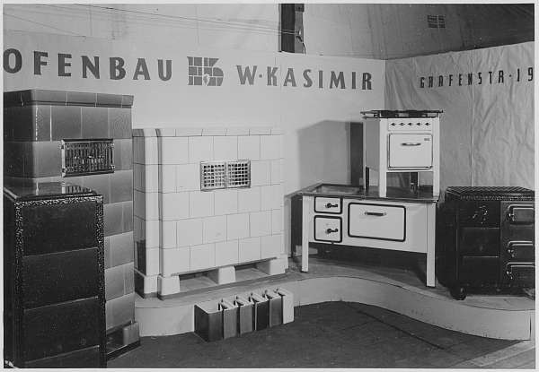 Ofen Kasimir auf der Ofenausstellung auf der Landwirtschaftlichen Bedarfsmesse